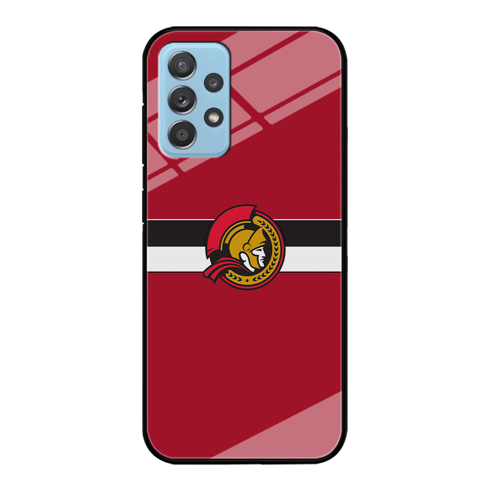 Hockey Ottawa Senators NHL 001 Samsung Galaxy A72 Case-Phone Case-Tempered Glass Case-Altracase