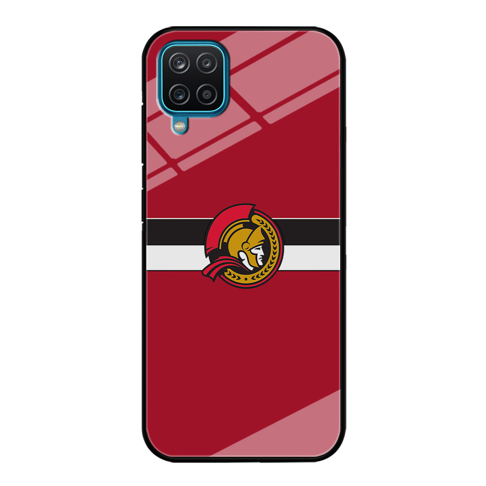 Hockey Ottawa Senators NHL 001 Samsung Galaxy A12 Case-Phone Case-Tempered Glass Case-Altracase