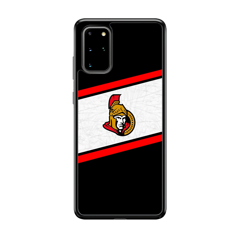 Hockey Ottawa Senators NHL 002 Samsung Galaxy S20 Plus Case-Phone Case-Rubber Black (2D Case)-Altracase