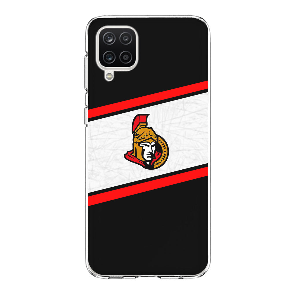 Hockey Ottawa Senators NHL 002 Samsung Galaxy A12 Case-Phone Case-Clear Soft Case-Altracase