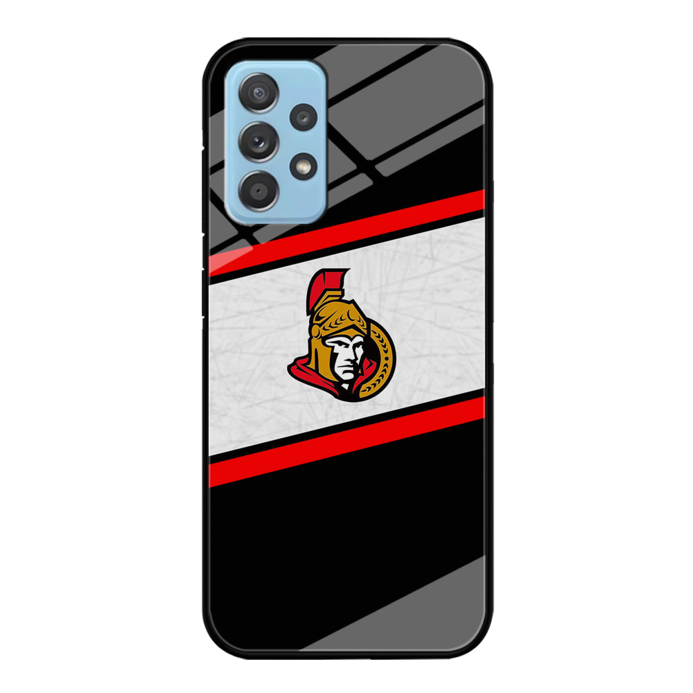 Hockey Ottawa Senators NHL 002 Samsung Galaxy A72 Case-Phone Case-Tempered Glass Case-Altracase