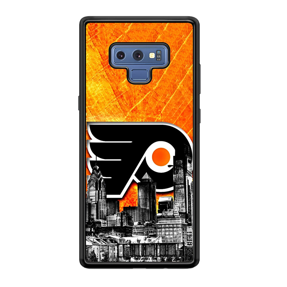 Hockey Philadelphia Flyers NHL 001 Samsung Galaxy Note 9 Case-Phone Case-Tempered Glass Case-Altracase