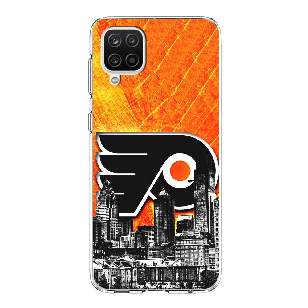 Hockey Philadelphia Flyers NHL 001 Samsung Galaxy A12 Case-Phone Case-Clear Soft Case-Altracase