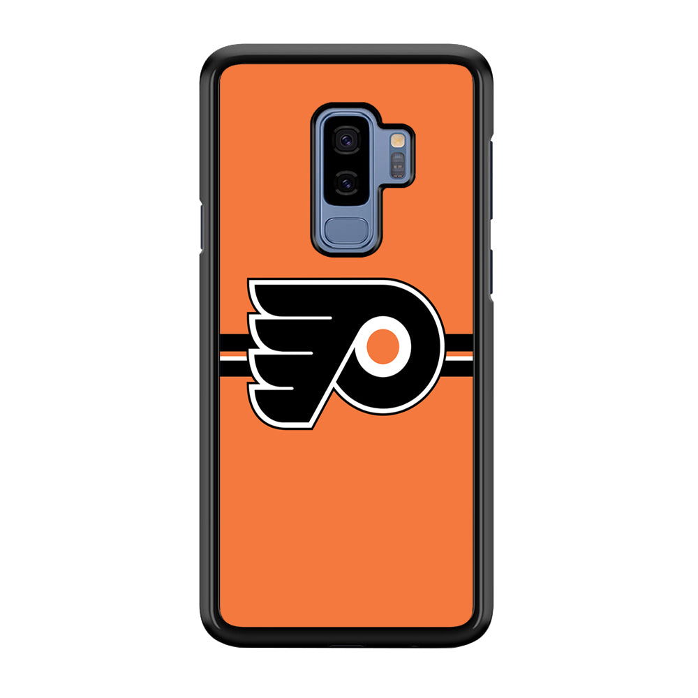Hockey Philadelphia Flyers NHL 002 Samsung Galaxy S9 Plus Case-Phone Case-Rubber Black (2D Case)-Altracase
