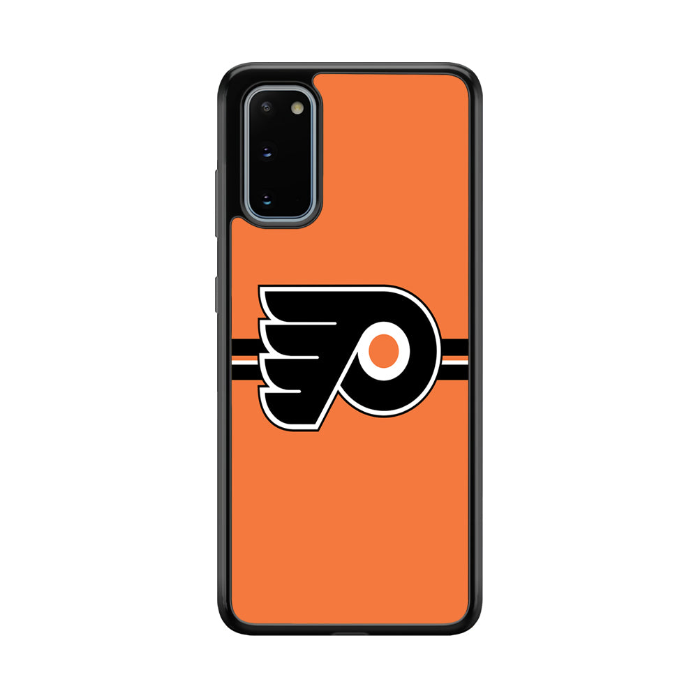 Hockey Philadelphia Flyers NHL 002 Samsung Galaxy S20 Case-Phone Case-Rubber Black (2D Case)-Altracase