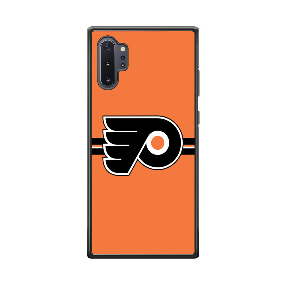 Hockey Philadelphia Flyers NHL 002 Samsung Galaxy Note 10 Plus Case-Phone Case-Rubber Black (2D Case)-Altracase