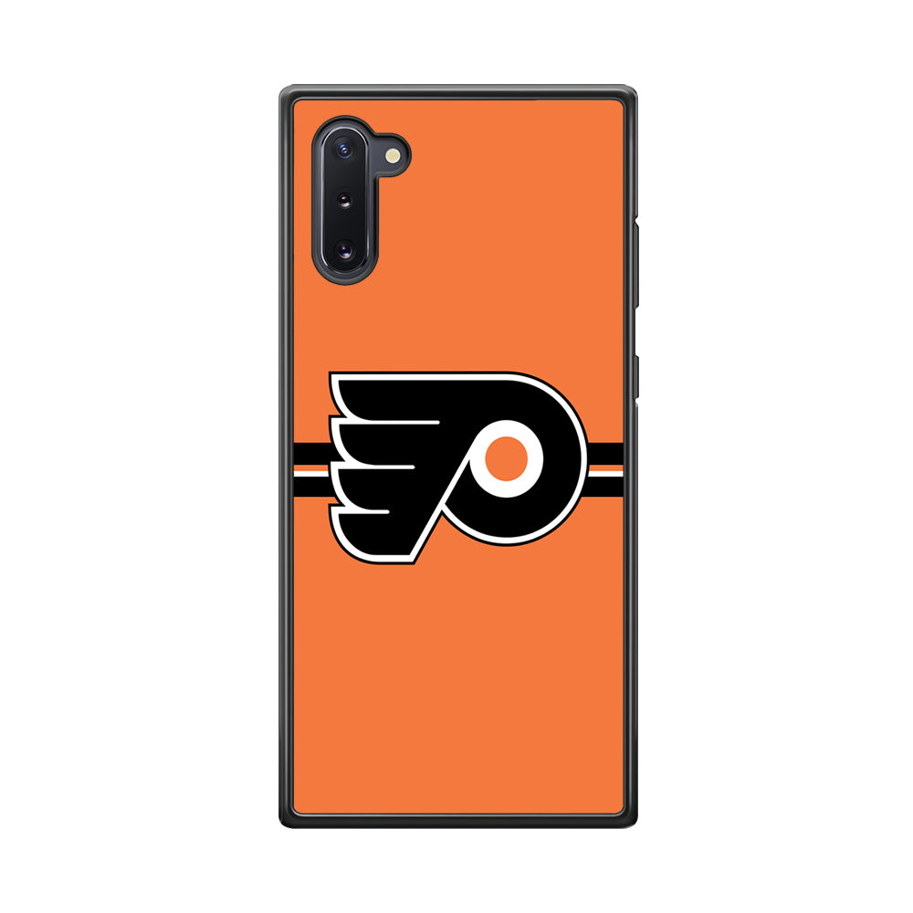 Hockey Philadelphia Flyers NHL 002 Samsung Galaxy Note 10 Case-Phone Case-Rubber Black (2D Case)-Altracase