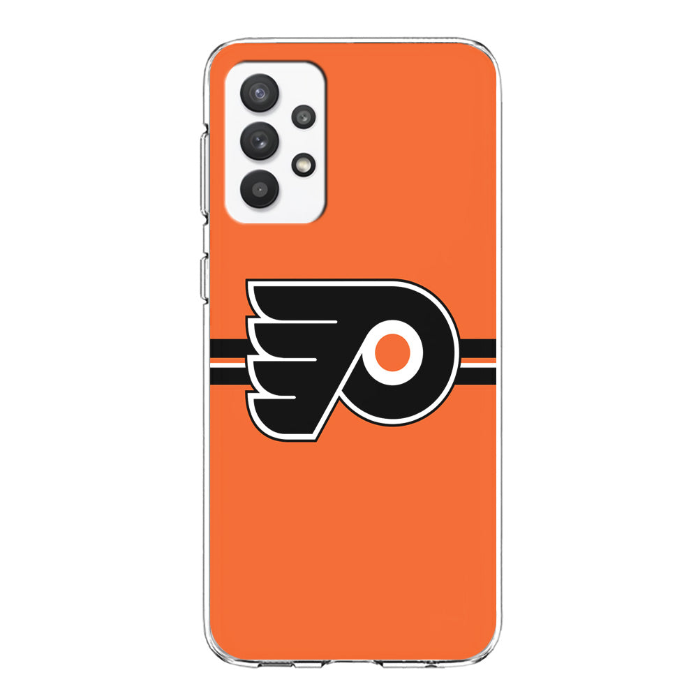 Hockey Philadelphia Flyers NHL 002 Samsung Galaxy A32 Case-Phone Case-Clear Soft Case-Altracase