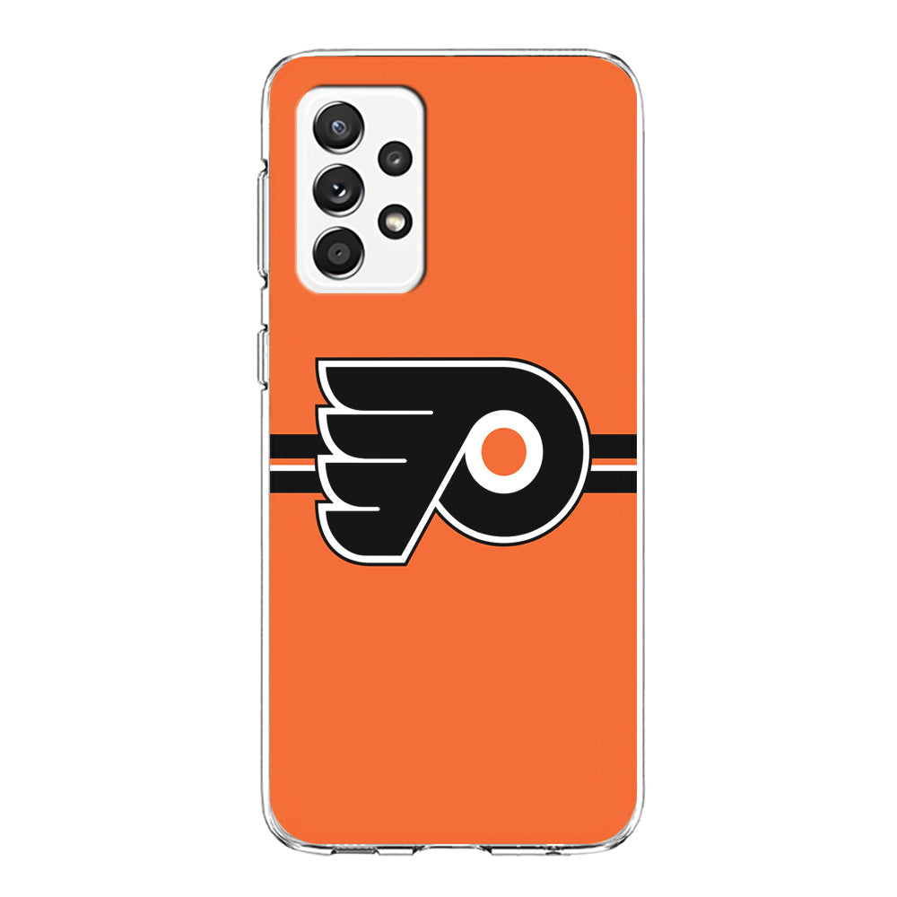 Hockey Philadelphia Flyers NHL 002 Samsung Galaxy A72 Case-Phone Case-Clear Soft Case-Altracase