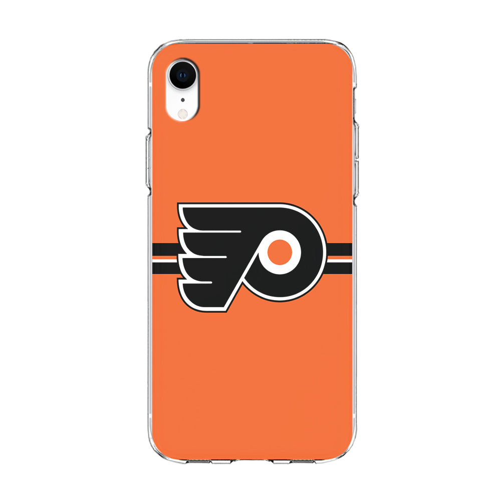 Hockey Philadelphia Flyers NHL 002 iPhone XR Case-Phone Case-Clear Soft Case-Altracase