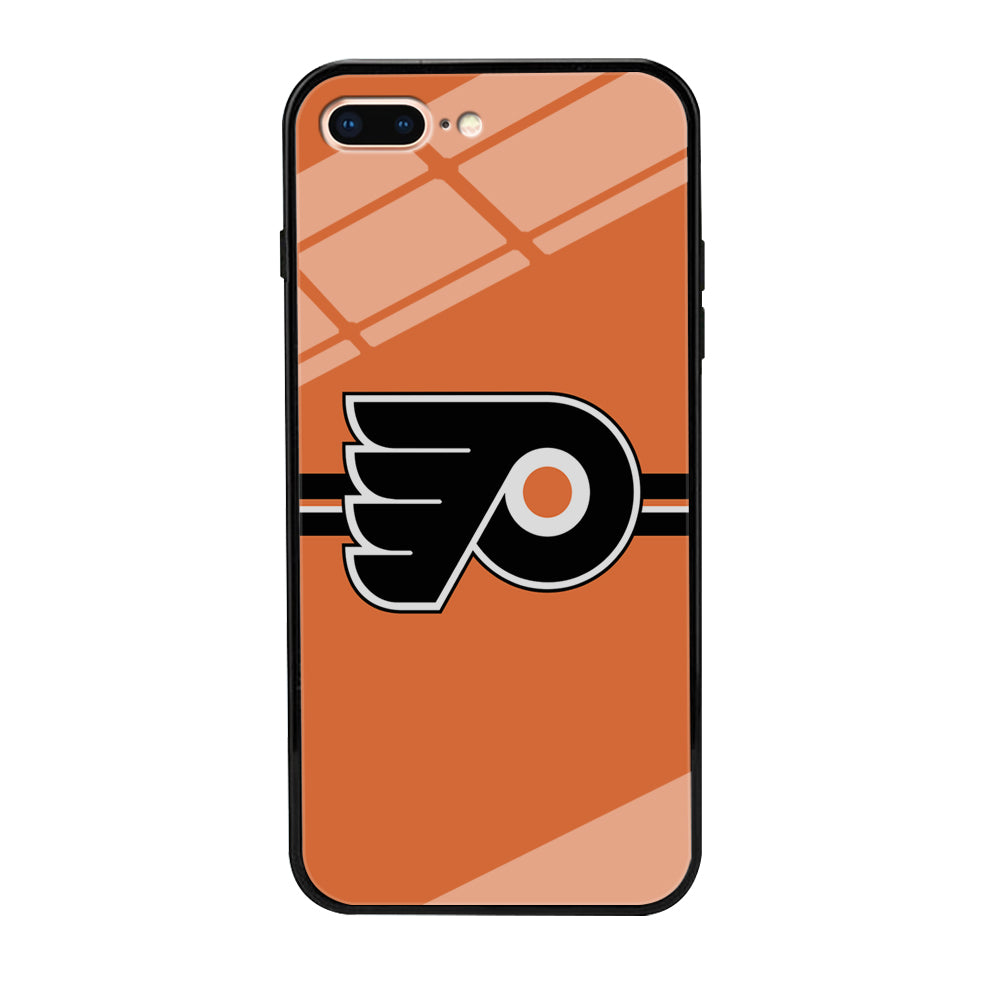 Hockey Philadelphia Flyers NHL 002 iPhone 8 Plus Case-Phone Case-Tempered Glass Case-Altracase