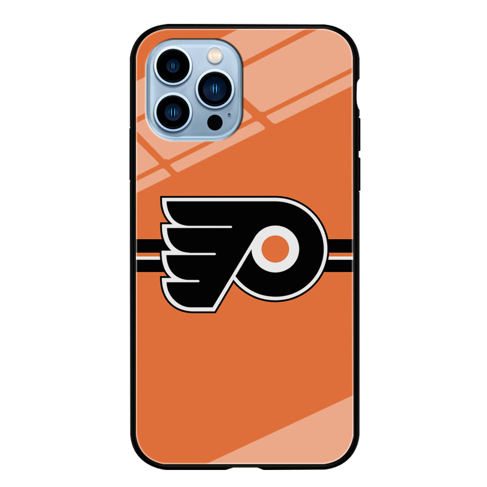 Hockey Philadelphia Flyers NHL 002 iPhone 15 Pro Max Case-Phone Case-Tempered Glass Case-Altracase
