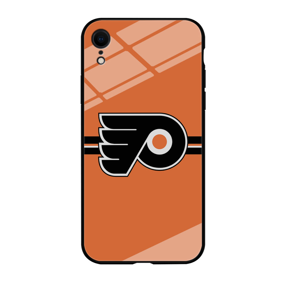 Hockey Philadelphia Flyers NHL 002 iPhone XR Case-Phone Case-Tempered Glass Case-Altracase