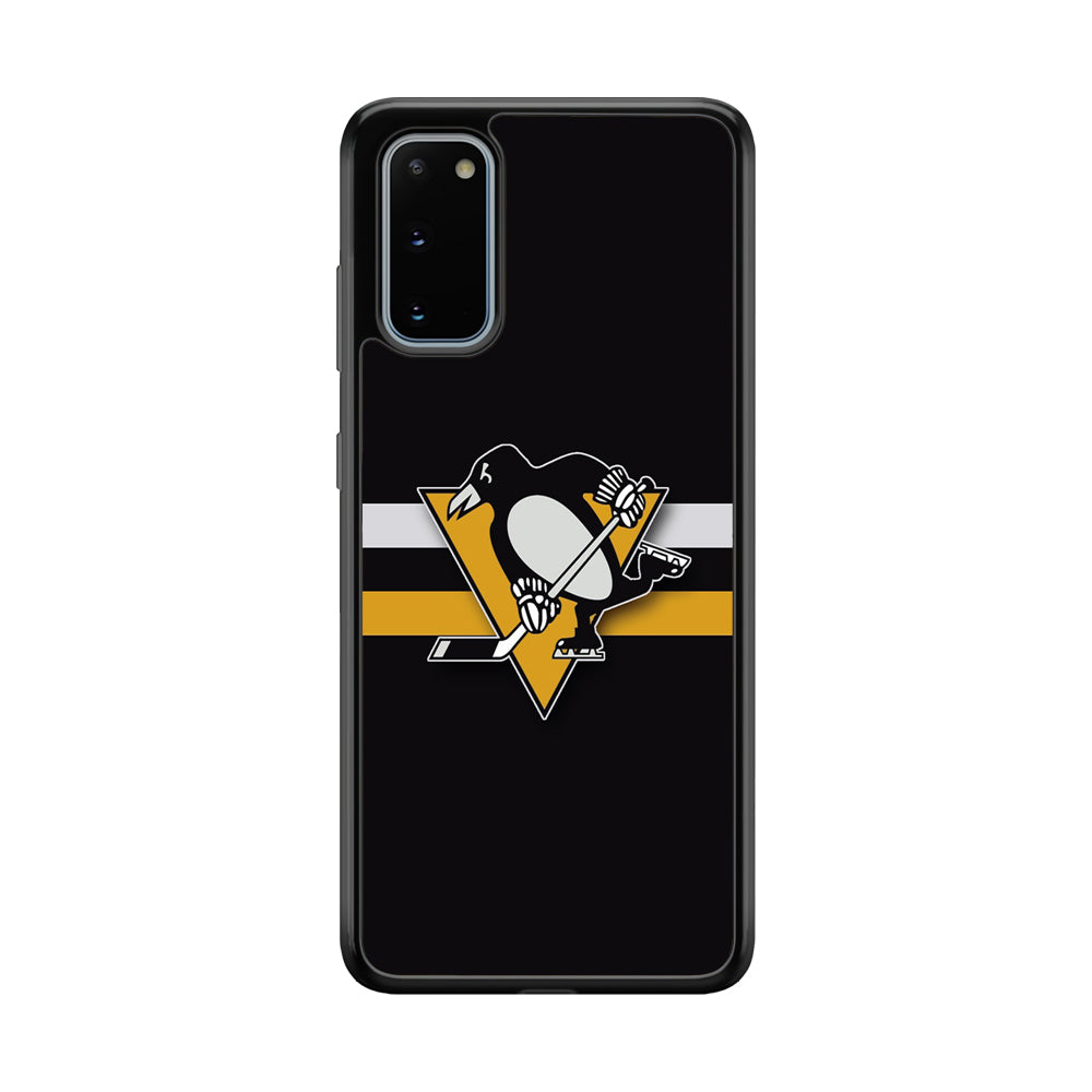 Hockey Pittsburgh Penguins NHL 001 Samsung Galaxy S20 Case-Phone Case-Rubber Black (2D Case)-Altracase