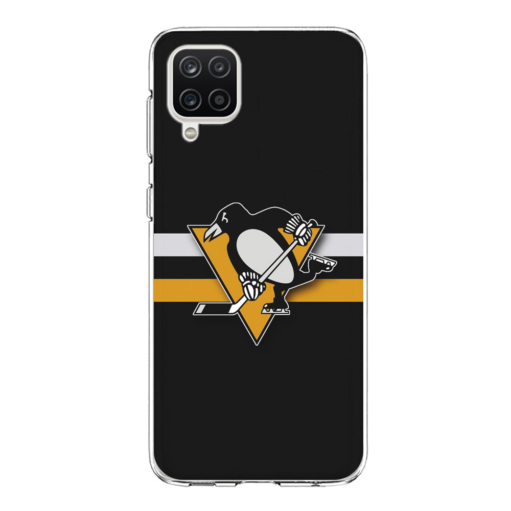 Hockey Pittsburgh Penguins NHL 001 Samsung Galaxy A12 Case-Phone Case-Clear Soft Case-Altracase