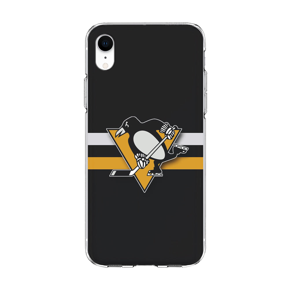 Hockey Pittsburgh Penguins NHL 001 iPhone XR Case-Phone Case-Clear Soft Case-Altracase