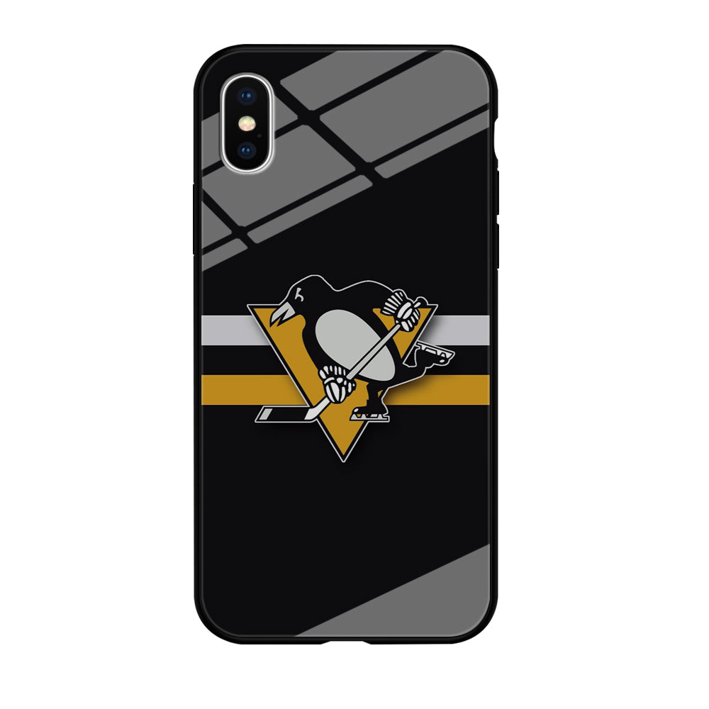 Hockey Pittsburgh Penguins NHL 001 iPhone Xs Case-Phone Case-Tempered Glass Case-Altracase