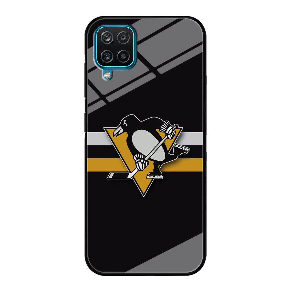 Hockey Pittsburgh Penguins NHL 001 Samsung Galaxy A12 Case-Phone Case-Tempered Glass Case-Altracase