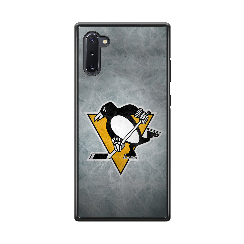 Hockey Pittsburgh Penguins NHL 002 Samsung Galaxy Note 10 Case-Phone Case-Rubber Black (2D Case)-Altracase
