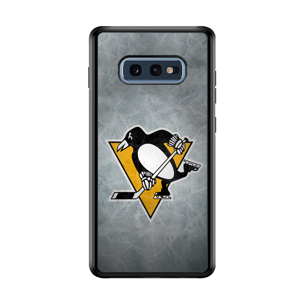 Hockey Pittsburgh Penguins NHL 002 Samsung Galaxy S10E Case-Phone Case-Rubber Black (2D Case)-Altracase