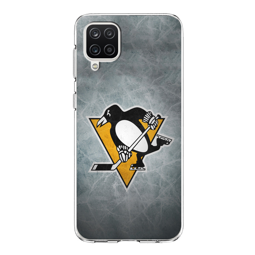 Hockey Pittsburgh Penguins NHL 002 Samsung Galaxy A12 Case-Phone Case-Clear Soft Case-Altracase