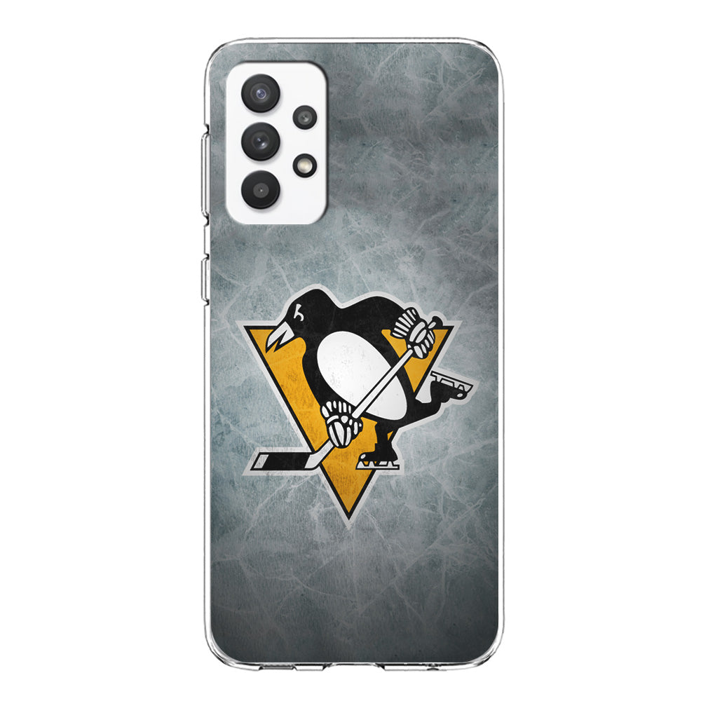 Hockey Pittsburgh Penguins NHL 002 Samsung Galaxy A32 Case-Phone Case-Clear Soft Case-Altracase