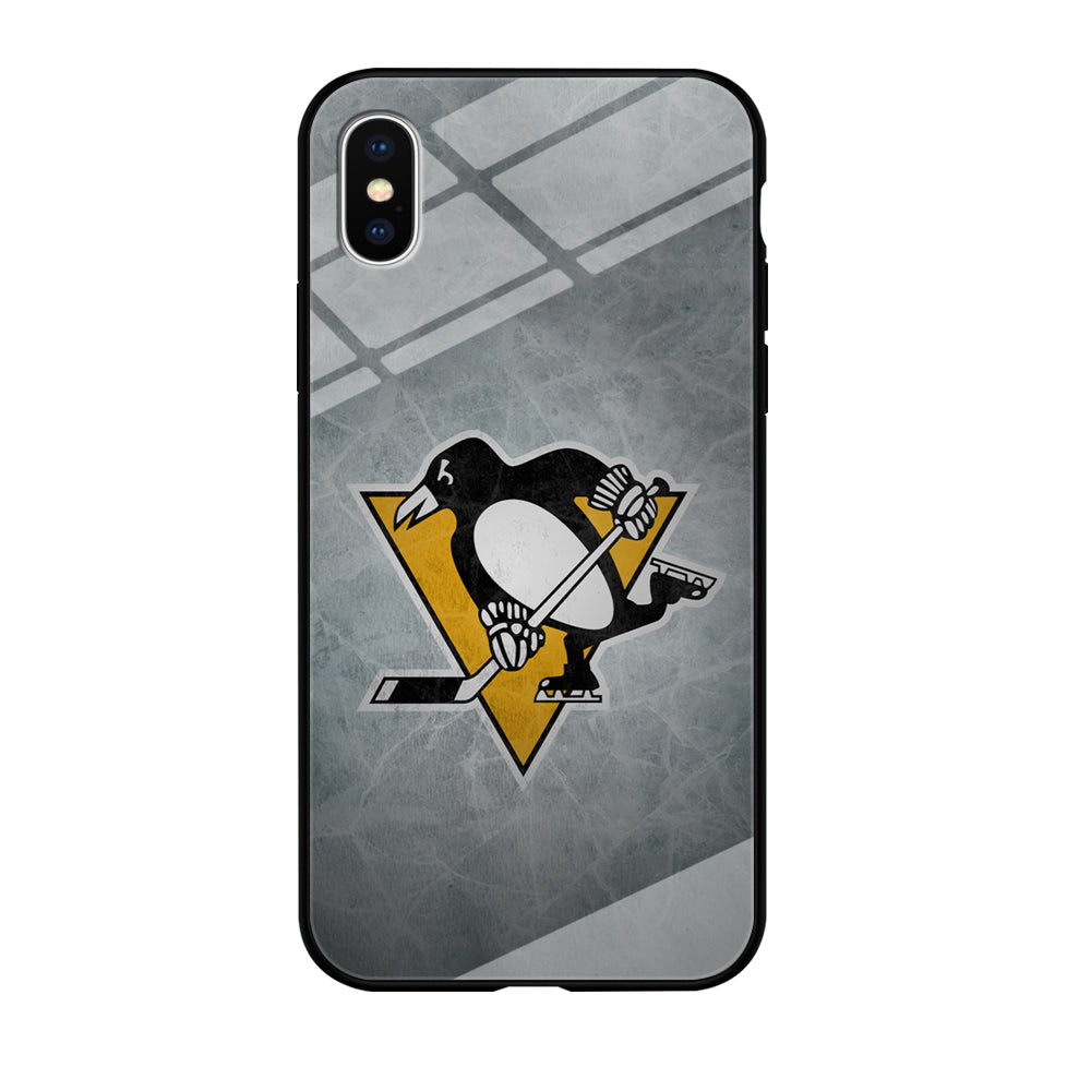 Hockey Pittsburgh Penguins NHL 002 iPhone Xs Case-Phone Case-Tempered Glass Case-Altracase