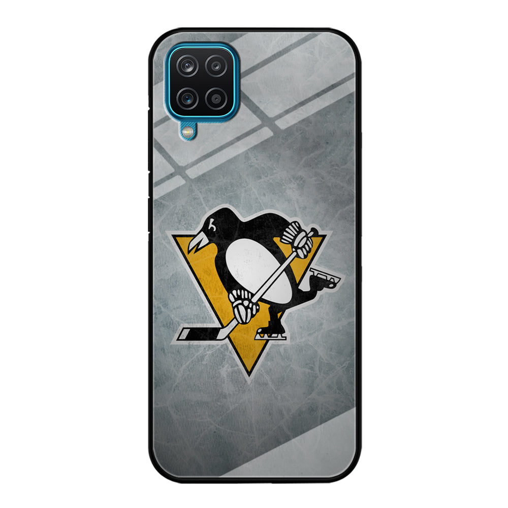 Hockey Pittsburgh Penguins NHL 002 Samsung Galaxy A12 Case-Phone Case-Tempered Glass Case-Altracase