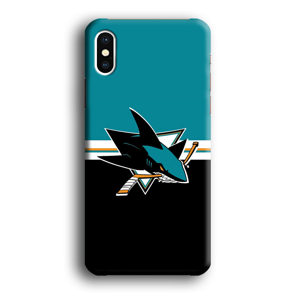 Hockey San Jose Sharks NHL 001 iPhone Xs Case-Phone Case-3D Case-Altracase