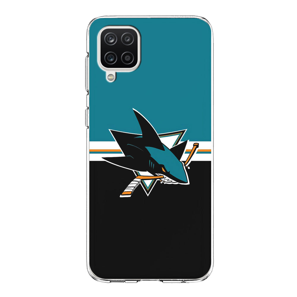 Hockey San Jose Sharks NHL 001 Samsung Galaxy A12 Case-Phone Case-Clear Soft Case-Altracase