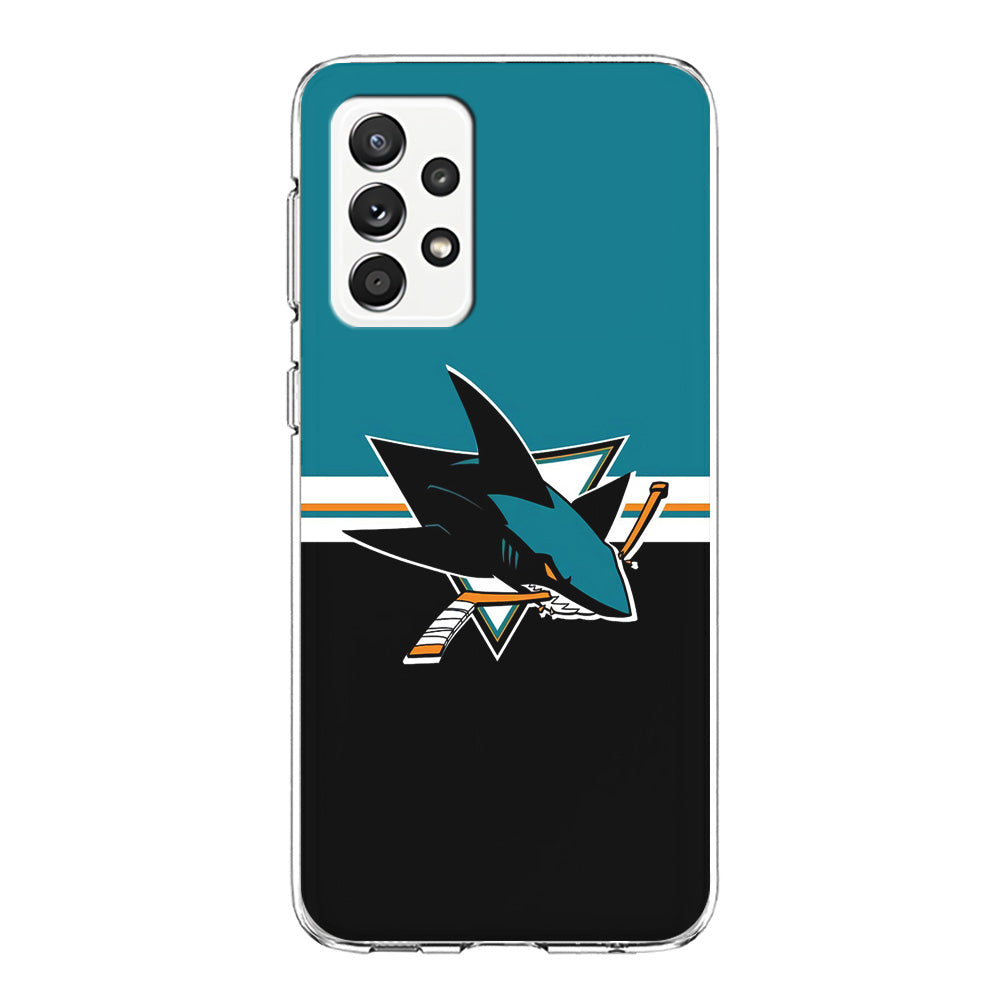 Hockey San Jose Sharks NHL 001 Samsung Galaxy A72 Case-Phone Case-Clear Soft Case-Altracase