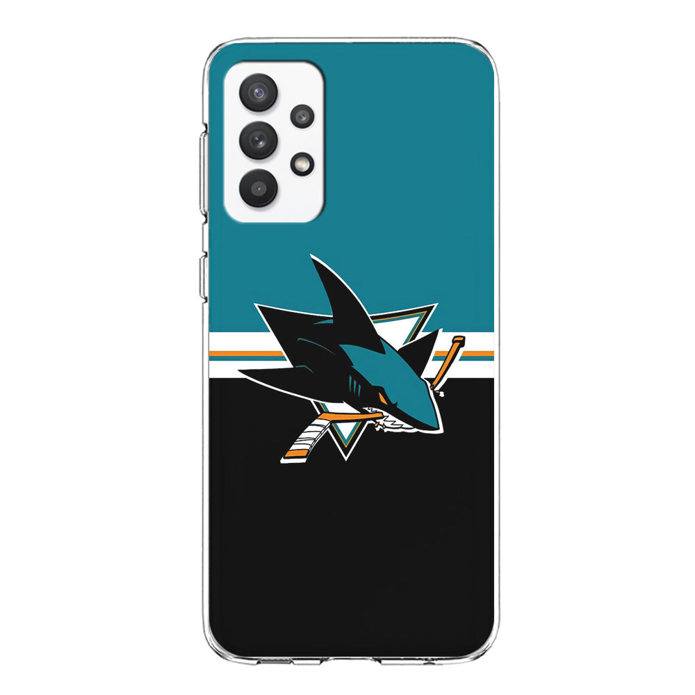 Hockey San Jose Sharks NHL 001 Samsung Galaxy A32 Case-Phone Case-Clear Soft Case-Altracase