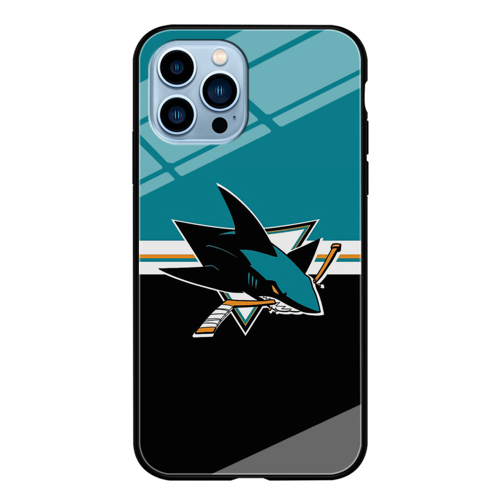 Hockey San Jose Sharks NHL 001 iPhone 15 Pro Max Case-Phone Case-Tempered Glass Case-Altracase