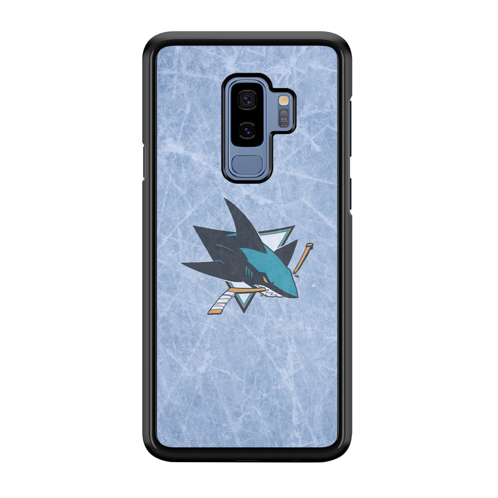 Hockey San Jose Sharks NHL 002 Samsung Galaxy S9 Plus Case-Phone Case-Rubber Black (2D Case)-Altracase