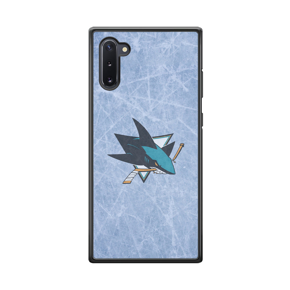 Hockey San Jose Sharks NHL 002 Samsung Galaxy Note 10 Case-Phone Case-Rubber Black (2D Case)-Altracase
