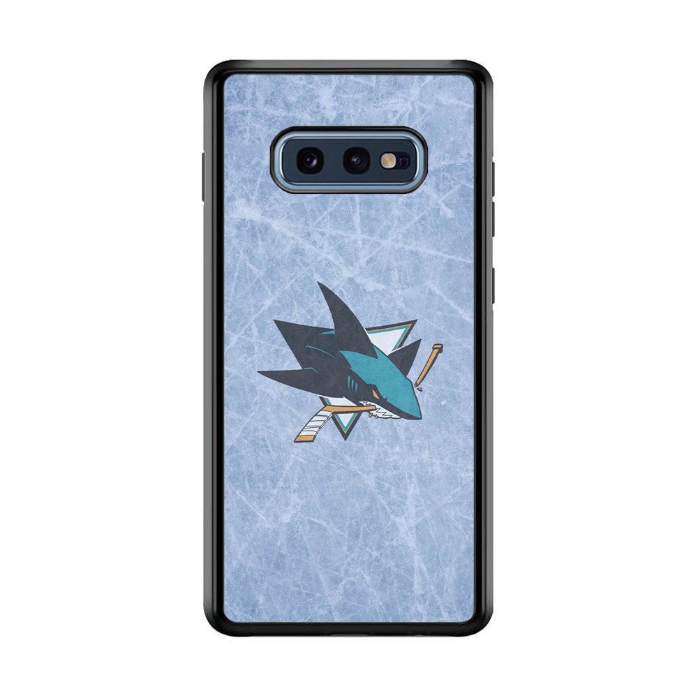 Hockey San Jose Sharks NHL 002 Samsung Galaxy S10E Case-Phone Case-Rubber Black (2D Case)-Altracase