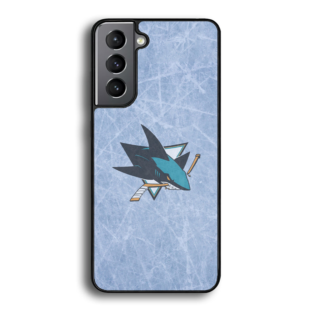 Hockey San Jose Sharks NHL 002 Samsung Galaxy S21 Plus Case-Phone Case-Rubber Black (2D Case)-Altracase