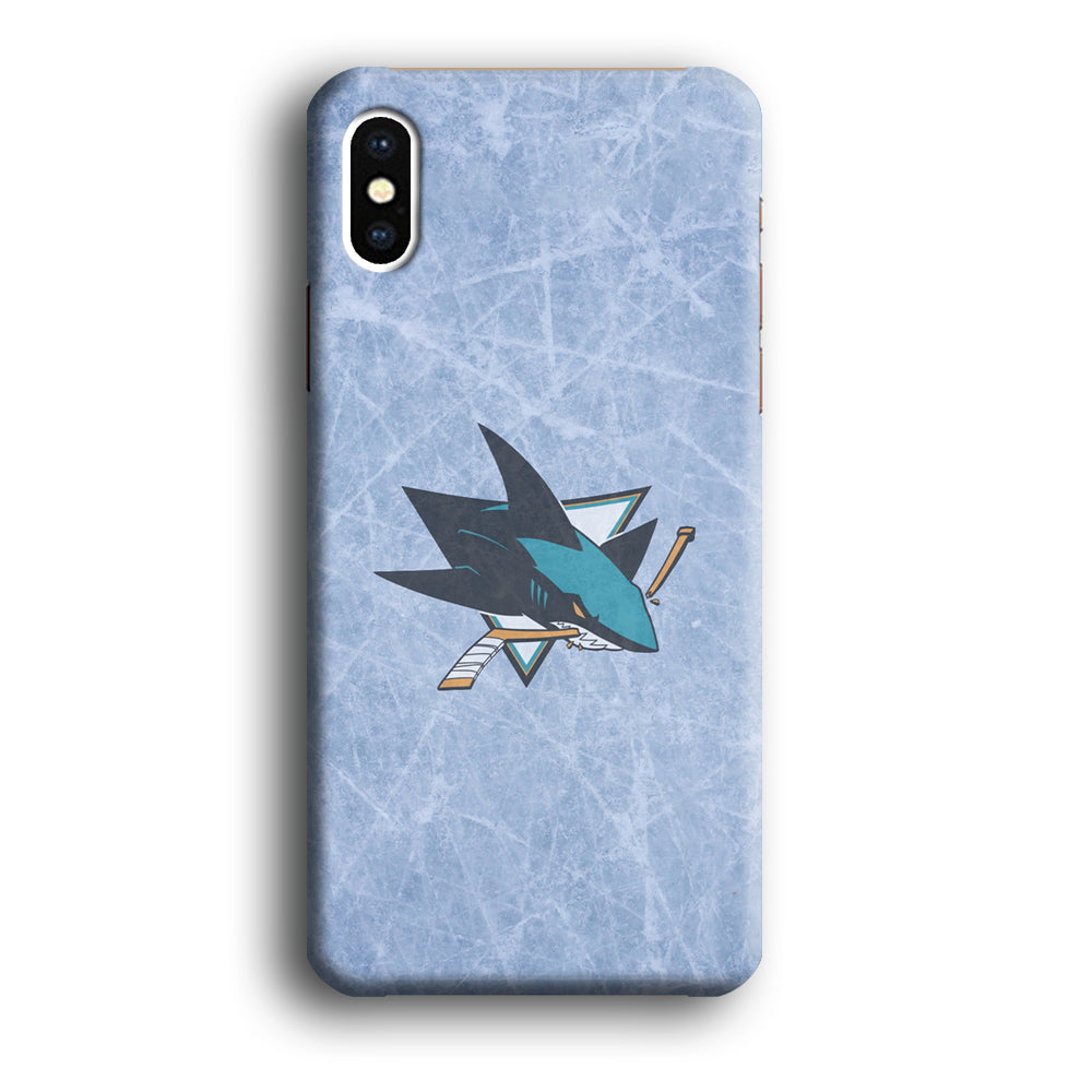 Hockey San Jose Sharks NHL 002 iPhone Xs Case-Phone Case-3D Case-Altracase