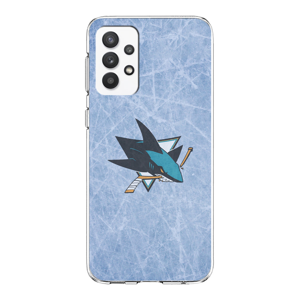 Hockey San Jose Sharks NHL 002 Samsung Galaxy A32 Case-Phone Case-Clear Soft Case-Altracase