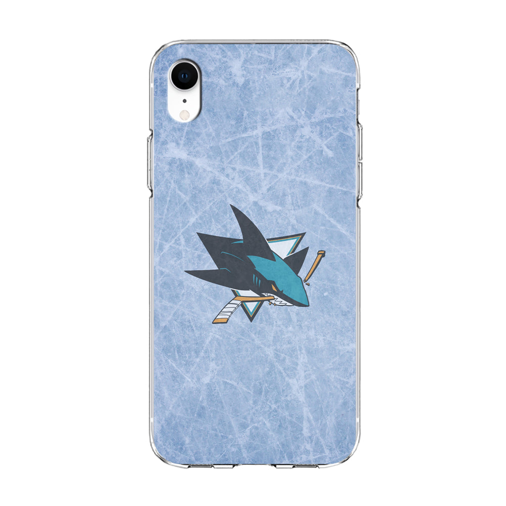 Hockey San Jose Sharks NHL 002 iPhone XR Case-Phone Case-Clear Soft Case-Altracase