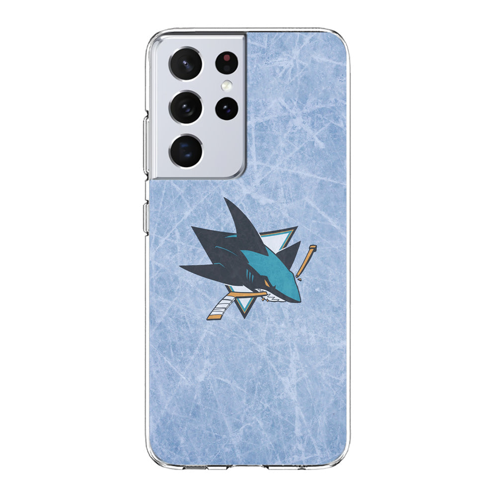 Hockey San Jose Sharks NHL 002 Samsung Galaxy S23 Ultra Case-Phone Case-Clear Soft Case-Altracase