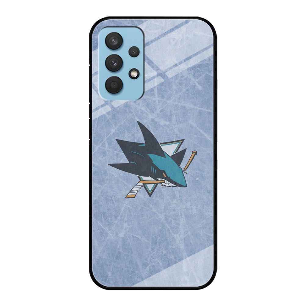 Hockey San Jose Sharks NHL 002 Samsung Galaxy A32 Case-Phone Case-Tempered Glass Case-Altracase