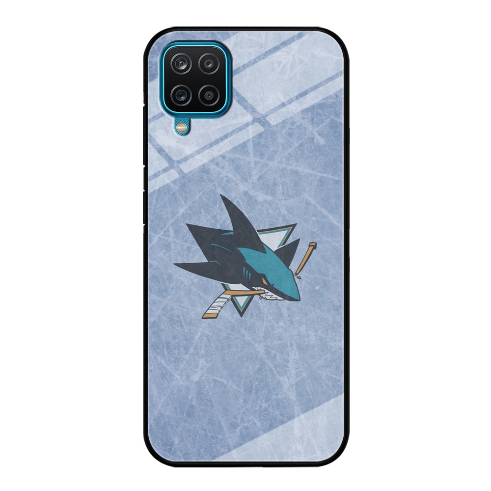 Hockey San Jose Sharks NHL 002 Samsung Galaxy A12 Case-Phone Case-Tempered Glass Case-Altracase