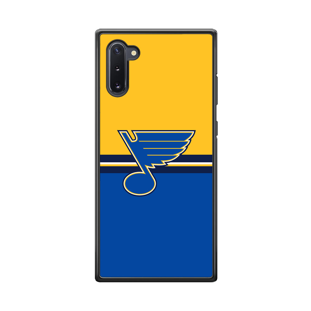 Hockey St. Louis Blues NHL 001 Samsung Galaxy Note 10 Case-Phone Case-Rubber Black (2D Case)-Altracase