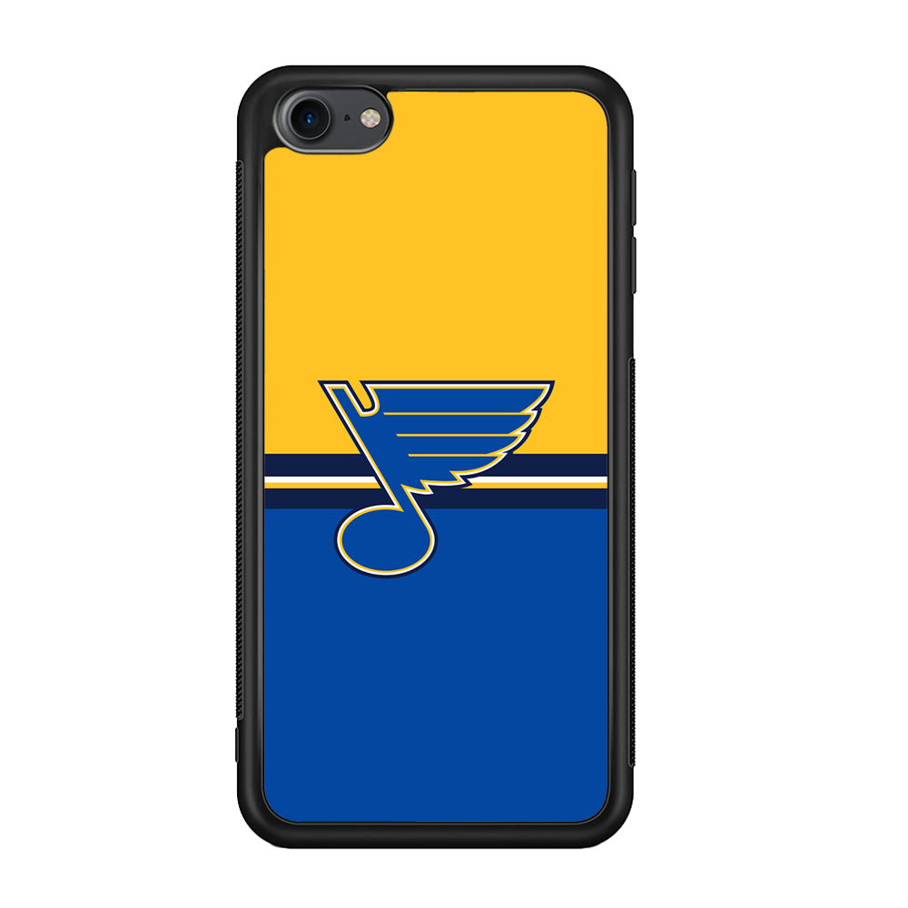 Hockey St. Louis Blues NHL 001 iPod Touch 6 Case-Phone Case-Rubber Black (2D Case)-Altracase