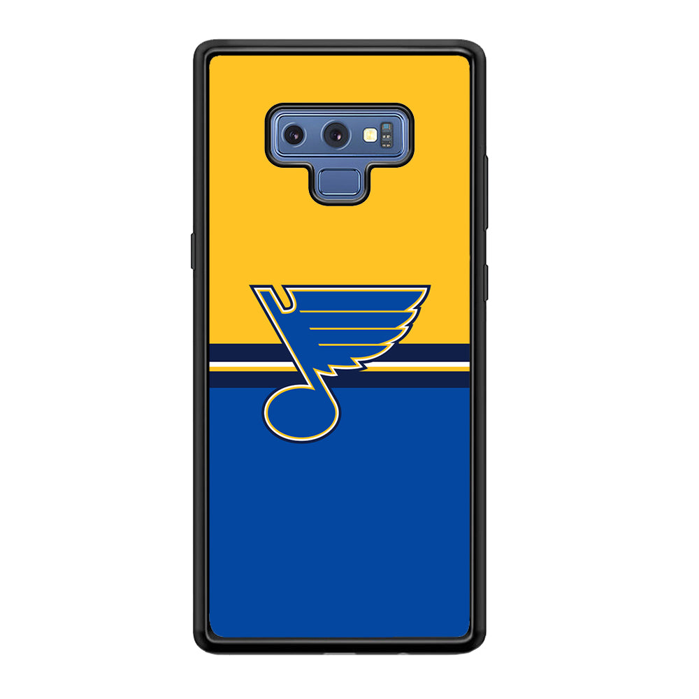 Hockey St. Louis Blues NHL 001 Samsung Galaxy Note 9 Case-Phone Case-Rubber Black (2D Case)-Altracase