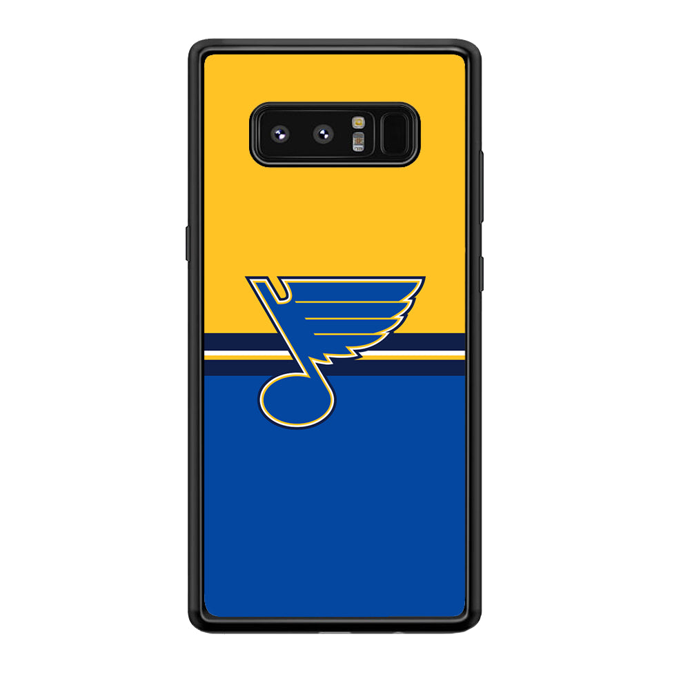 Hockey St. Louis Blues NHL 001 Samsung Galaxy Note 8 Case-Phone Case-Rubber Black (2D Case)-Altracase