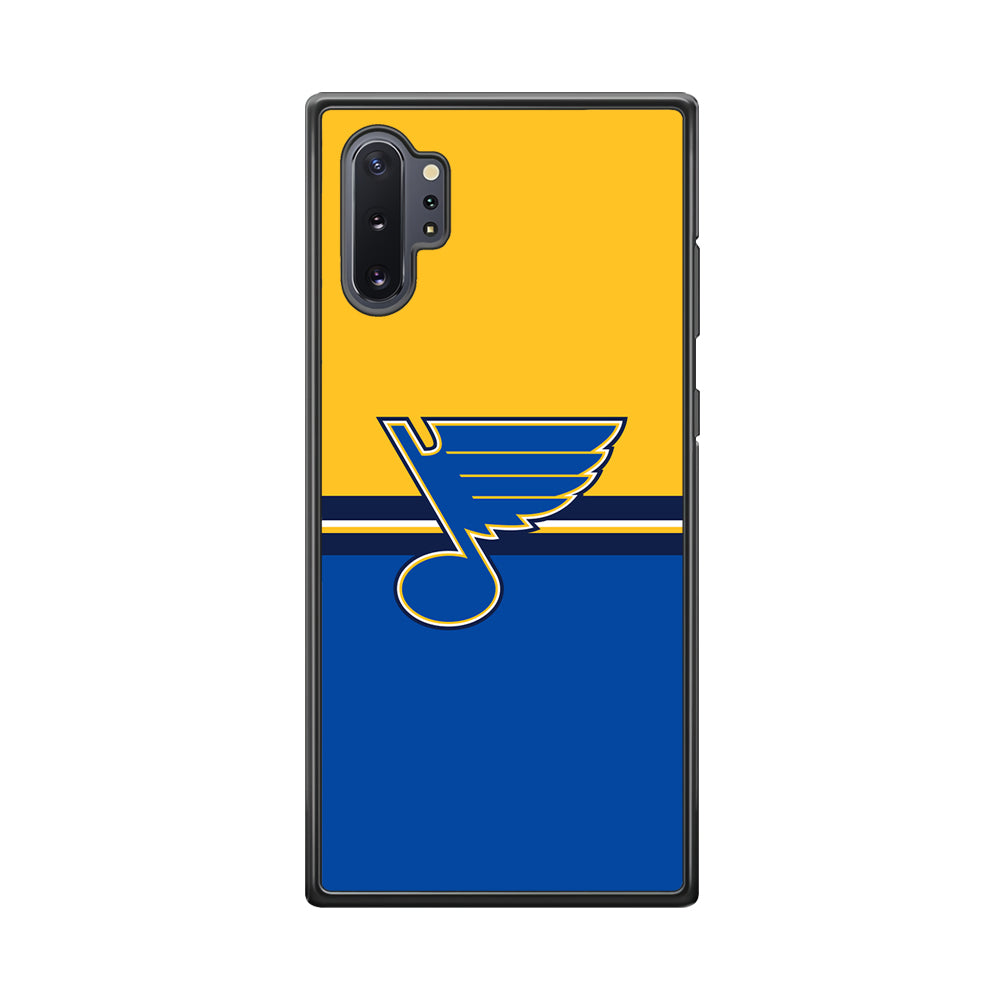 Hockey St. Louis Blues NHL 001 Samsung Galaxy Note 10 Plus Case-Phone Case-Rubber Black (2D Case)-Altracase