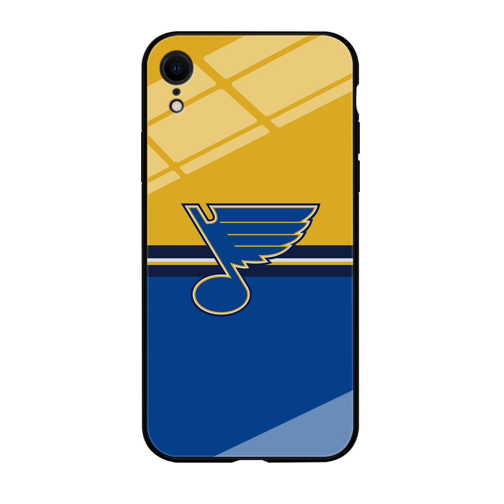 Hockey St. Louis Blues NHL 001 iPhone XR Case-Phone Case-Tempered Glass Case-Altracase