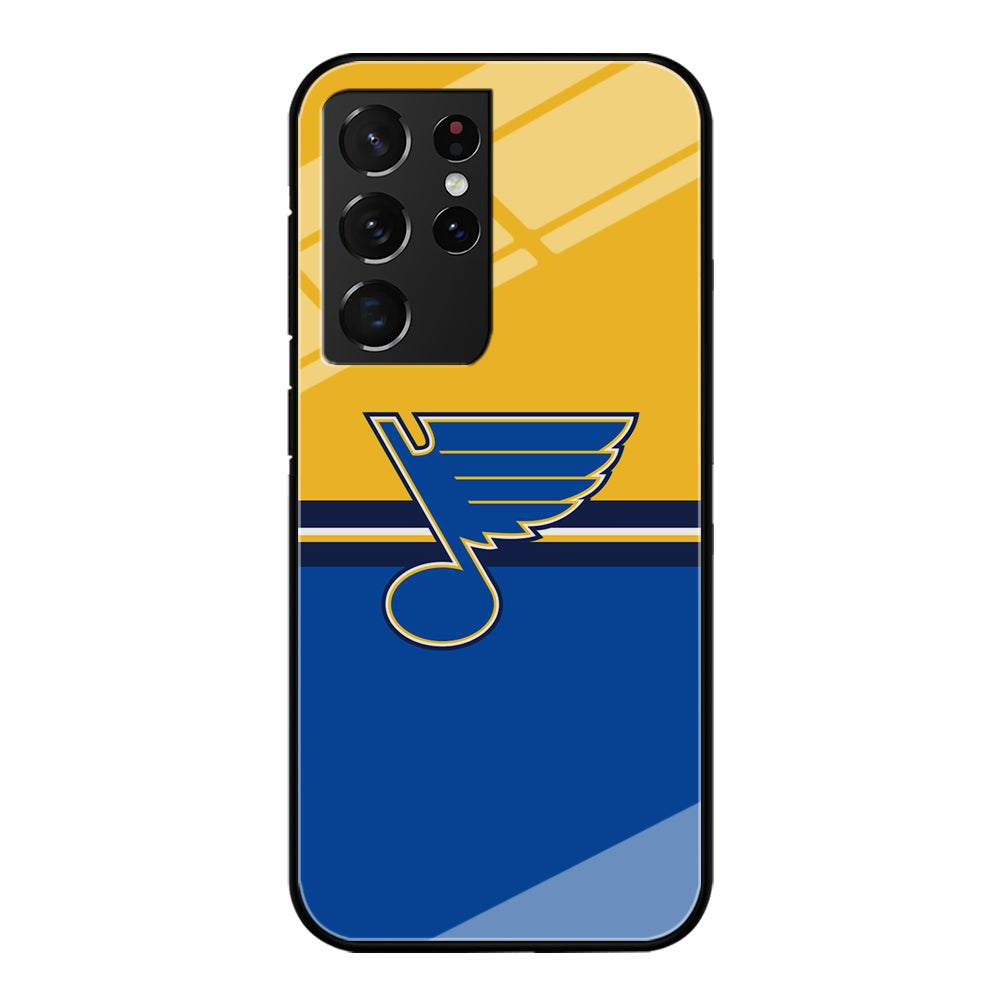 Hockey St. Louis Blues NHL 001 Samsung Galaxy S23 Ultra Case-Phone Case-Tempered Glass Case-Altracase